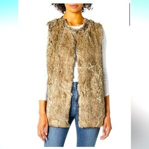 Bailey 44 Brown Faux Fur Vest